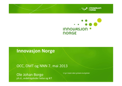 Innovasjon Norge - Nansenneuro.net