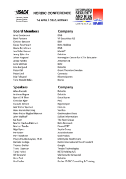 PDF version of the participants list