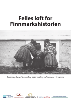 Felles løft for Finnmarkshistorien 2014-2018