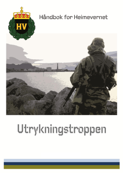 Haandbok for utrykningstroppen.pdf - Heimevernet