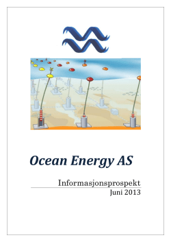 Ocean Energy AS