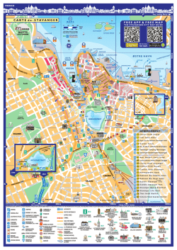 City Map of Stavanger - French Edition