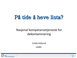 PDF Her - Norsk forening for Sterilforsyning