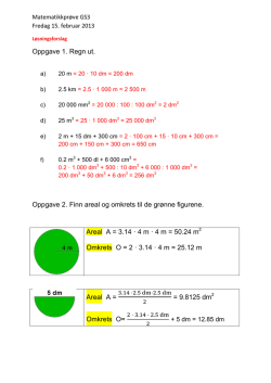 Løsningsforslag til prøve 15.02.2013