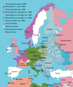 Tysklands erobringer, 1939–1942