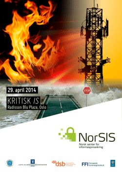 program - NorSIS