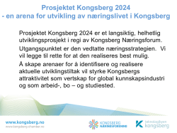 Velkommen til Prosjektet Kongsberg 2024; Nils Willy Gulhaugen, KNF