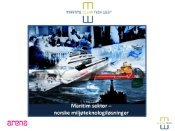 Hege Økland Maritime Cleantech West