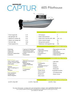 605 Pilothouse - Quicksilver boats