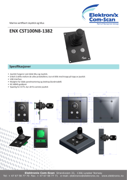 ENX CST100N8-1382 Spesifikasjoner