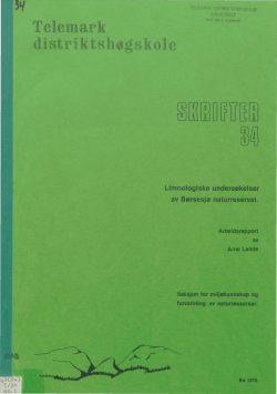 Skrifter34.pdf - Telemarkskilder