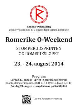 romerike_o-weekend - Romerike O