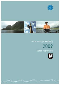 Lokal energiutredning Vefsn kommune