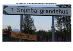 Bilder fra Snubbadagen 23(7-2014 m/kulturvandring til Novasletta
