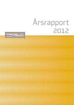 Last ned årsrapport 2012