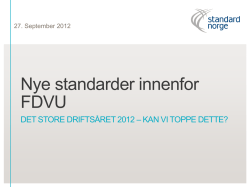 Standard Norge - Driftskonferansen