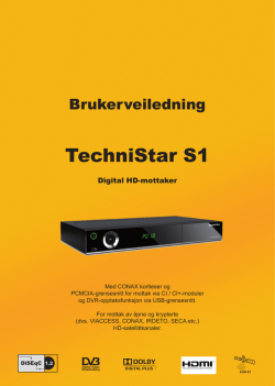 Brukermanual på norsk