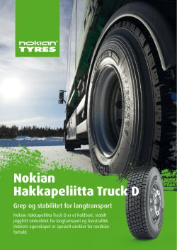 Nokian Hakkapeliitta Truck D