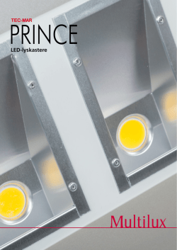 Prince LED-lyskastere