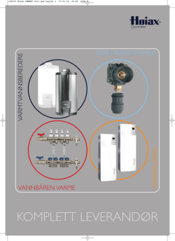 KOMPLETT LEVERANDØR