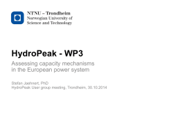 HydroPeak - WP3