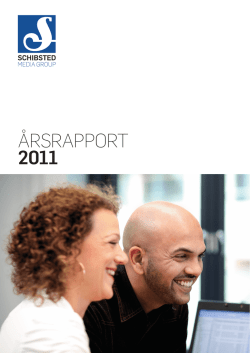 2011 Årsrapport tekst