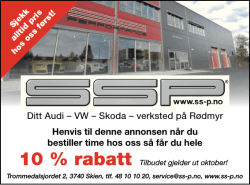 Ditt Audi – VW – Skoda – verksted på Rødmyr Henvis til denne