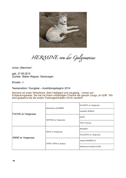 HERMINE von der Galgenwiese - Siberian Husky of White Mountain