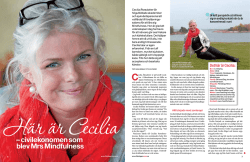 – civilekonomen som blev Mrs Mindfulness