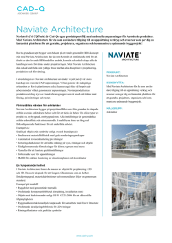 Naviate Architecture - Cad-Q