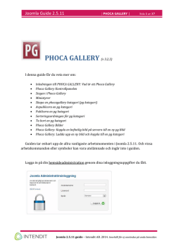 Phocagallery guide (37 sidor)