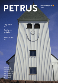 Nr 2/2012 - Svenska kyrkan
