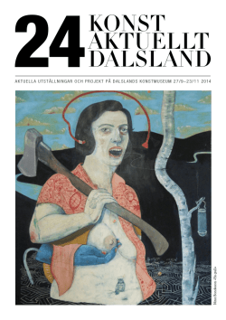2014 - nr 24 - Dalslands Konstmuseum