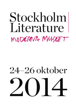 modernamuseet.se - Stockholm Literature