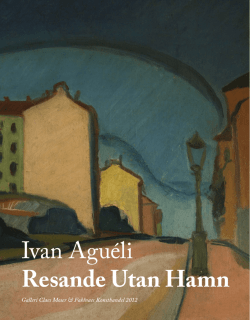 Ivan Aguéli Resande Utan Hamn