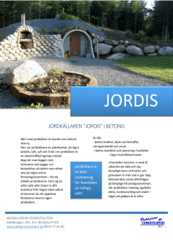 Häfte jordkällare (pdf) - Dahlgrens Cementgjuteri AB