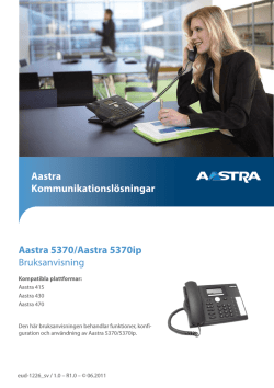 Aastra 5370/5370IP SV - IT