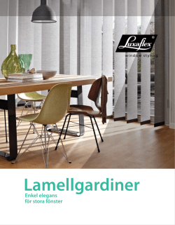 Luxaflex Lamellgardiner
