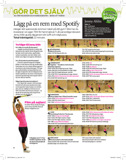 Ladda ner Spotifypasset, Fitness Magazine i PDF-format