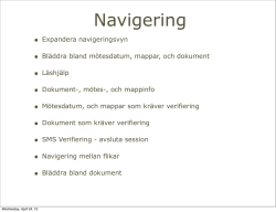 Navigering - Netpublicator