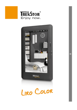 Liro Color - User manual - EN