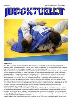NM i Lahti - saltsjö judo