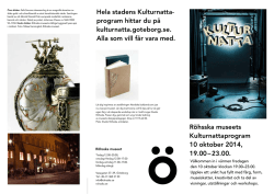 Röhsska museets program i pdf