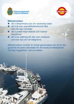Båtsamverkan Västra Götaland
