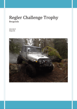 Regler Challenge Trophy