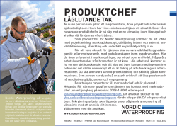 PRODUKTCHEF - Nordic Waterproofing