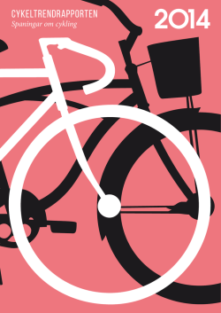 Cykeltrendrapporten 2014