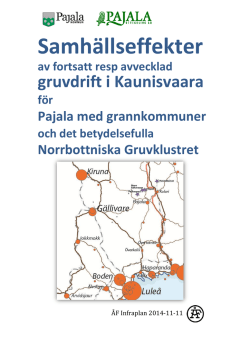Läs mer Läs hela rapporten Pajala gruvkluster.pdf