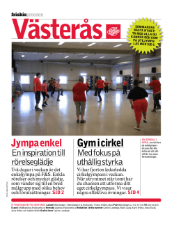 Nr 4 2013 - Friskis och Svettis Västerås