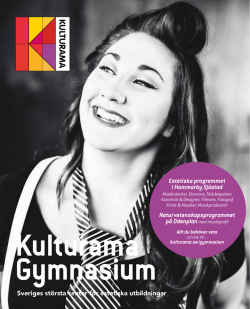 Se Kulturama Gymnasiums katalog (pdf 1 MB)